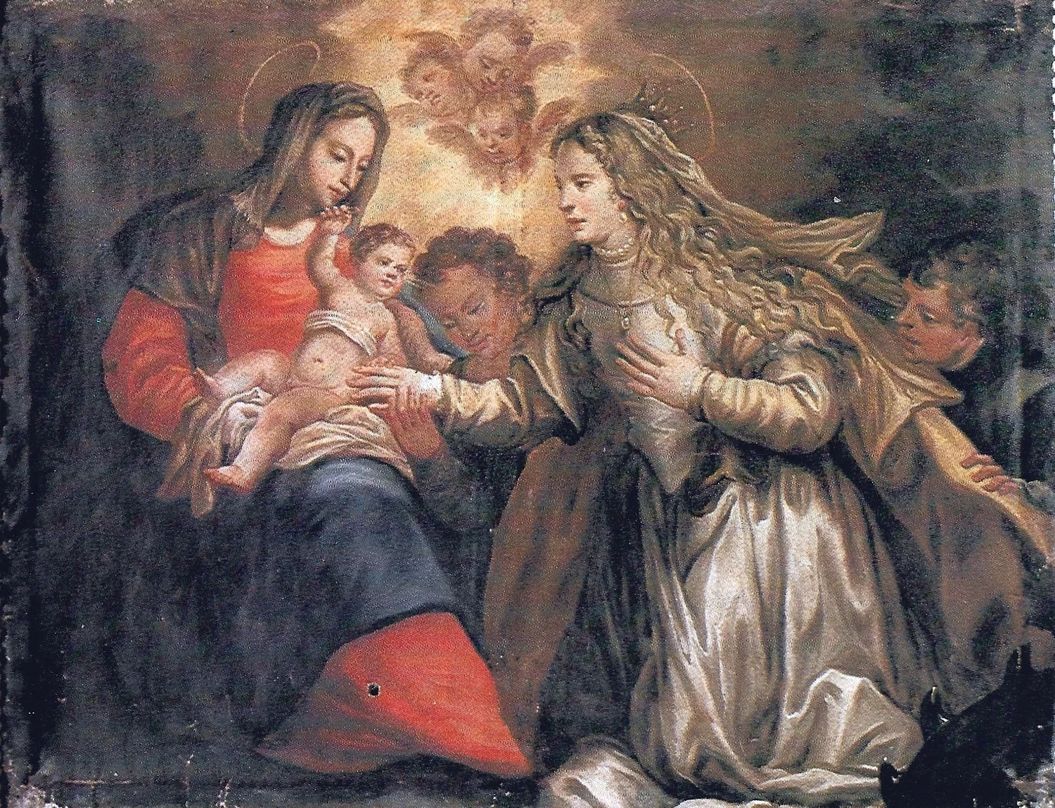 Matrimonio mistico di Santa Caterina da Siena - Chiesa dei SS. Petro, Paolo e Caterina vergine, Venezia